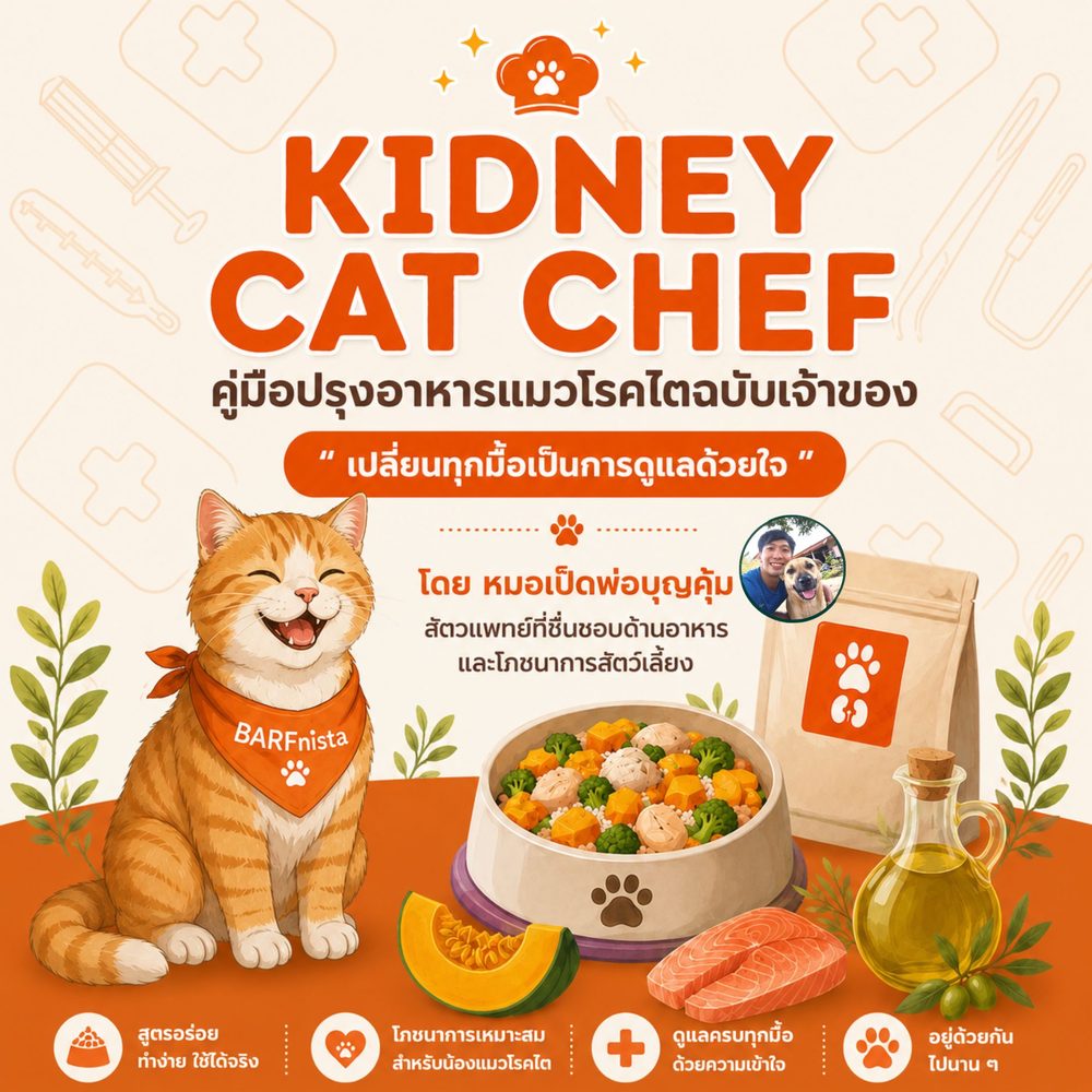 ปกหนังสือ Kidney Cat Chef